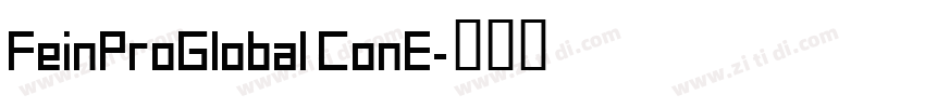 FeinProGlobal ConE字体转换